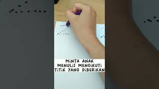 BELAJAR MENULIS ANAK #montessori #funlearning #calistung #belajarberhitung