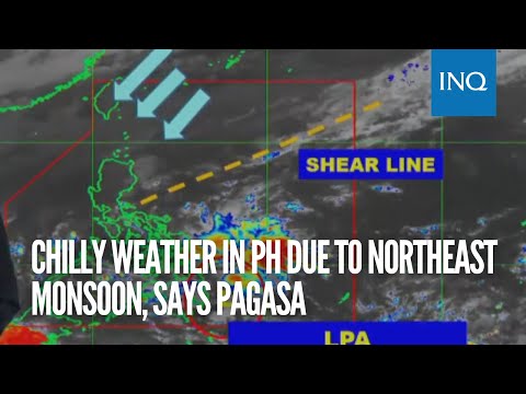 Chilly weather in PH due to northeast monsoon, says Pagasa