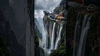 Gangadhara Shiva Ganga Dharaye 🙏 Mahadev Divine Art | Om Namah Shivaya #lordshiva #shiv #mahadev