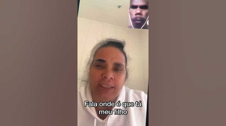 Minha mãe se assustou de novo