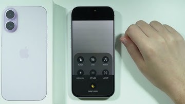 iPhone 17: de beeldverhouding in de camera wijzigen