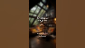 - الله نور السموات والأرض -  القارئ الشيخ ماهر المعيقلي