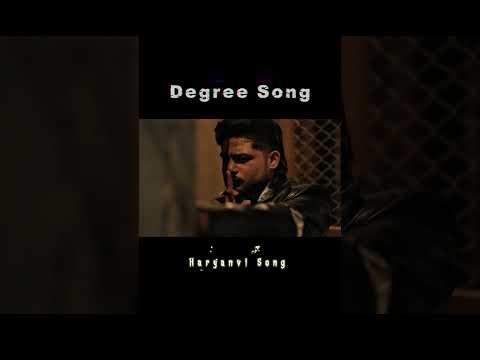 Degree Song | Haryanavi song | Trading song | #haryanvisong #new #song #viralvideo #trendingshorts