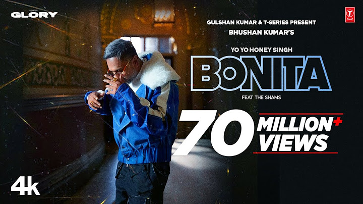 BONITA (VIDEO SONG): @YoYoHoneySingh | @TheShamsduo | GLORY | BHUSHAN KUMAR