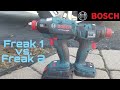 Bosch 18v GDX-1800 (Freak 2) vs. Bosch 18v EC IDH182 (Freak 1) Impact Driver Lug Nut Face Off !!
