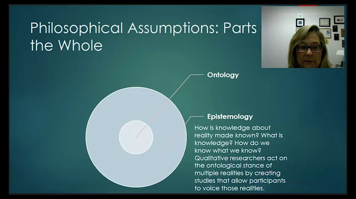 Philosophical Assumptions a Quick Introduction