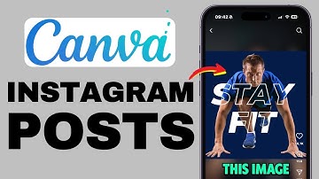 How To Create Canva Instagram Posts | Canva Tutorial 2025