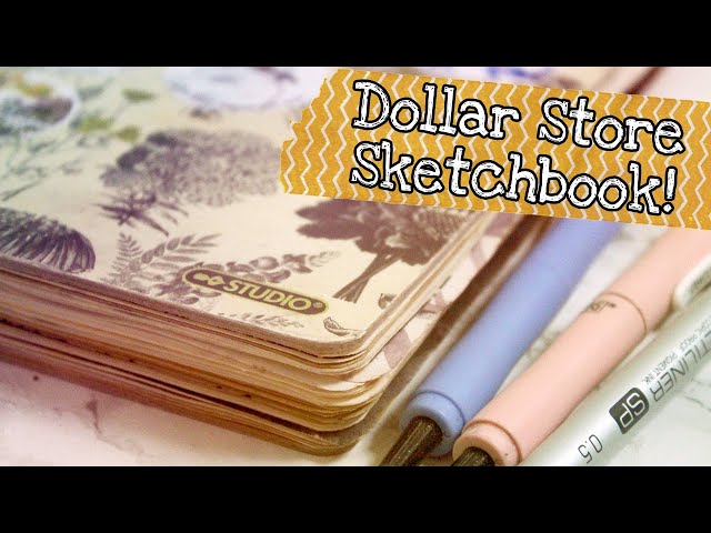 28.8 Top-Wire Sketchbook, 75-Sheet at Dollar Tree