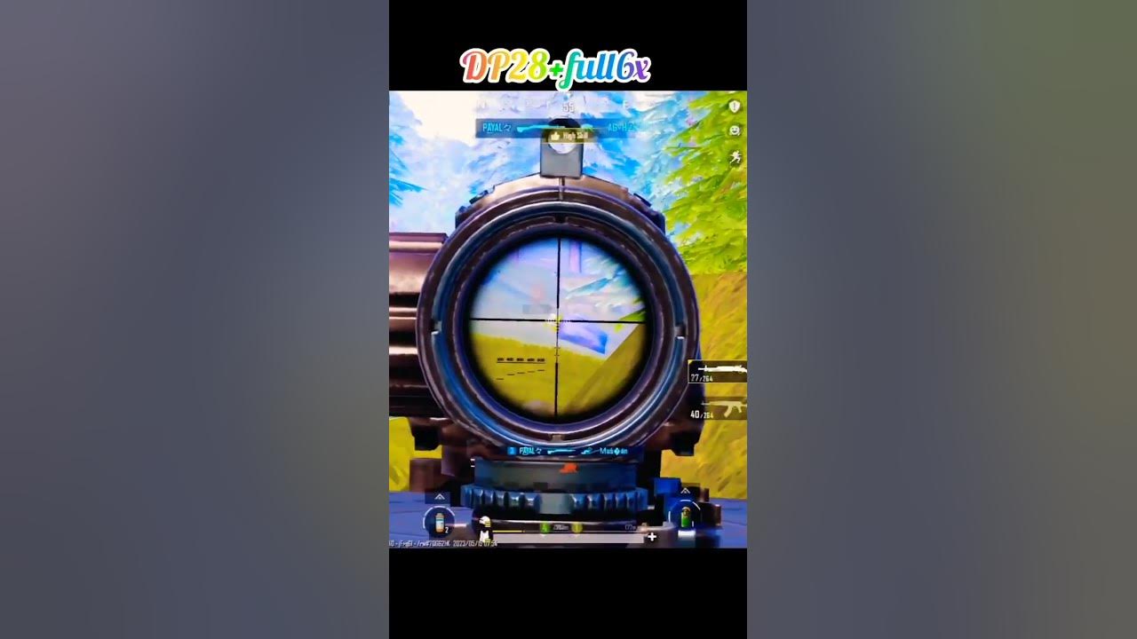 dp-se-pyar-ho-jayega-dp-with-full-6x-spray-pubg-pubgclips