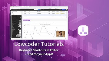 Lowcoder Tutorial - Keyboard Shortcuts