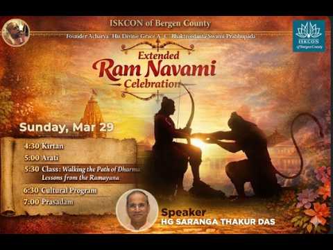 Lessons from the Ramayana | HG Saranga Thakur Das