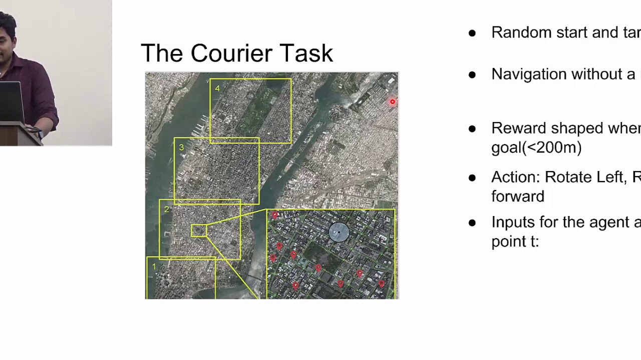 Learning to Navigate in Cities Without a Map - YouTube