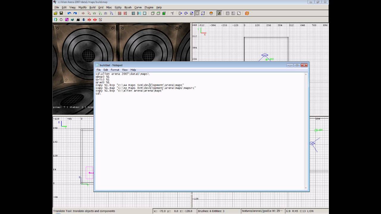 Mapping in Net Radiant tutorial - Compiling Maps - YouTube
