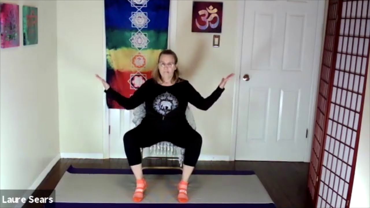 Chair Yoga Dance - Undivided by Laure Sears from Yoga Vista 