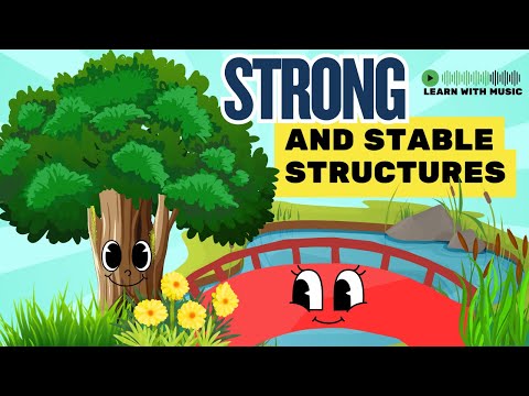 Build It Strong! The Secret to Strong Structures! | Singing & Learning Fun | STEM Education for Kids