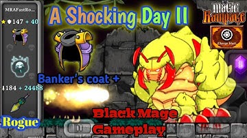 Magic Rampage | Weekly Dougeon | A Shocking Day II | With a star | Black Mage Gameplay