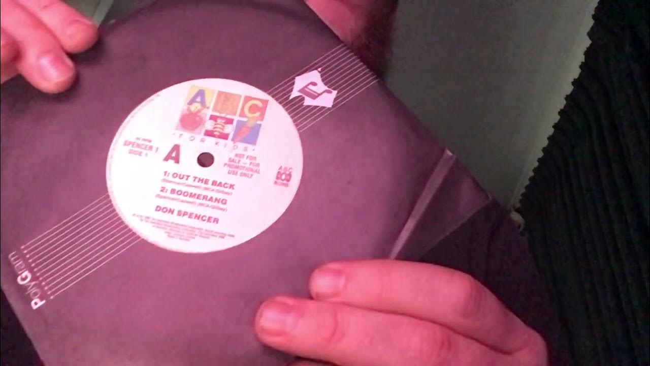 Don Spencer Out the Back, Boomerang/Australia, Didgeridoo 45 rpm Vinyl