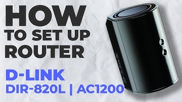 ✅ How to Set Up D-Link DIR-820L | How to Setup D-Link AC1200 DIR-820L WiFi Router