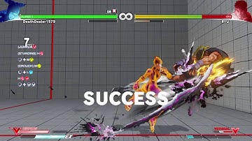STREET FIGHTER V - Juri Trial Trial 8