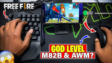 How to Use Double Sniper Like PC🔥| Mastering in Free Fire Playing with Keyboard and Mouse on Mobile