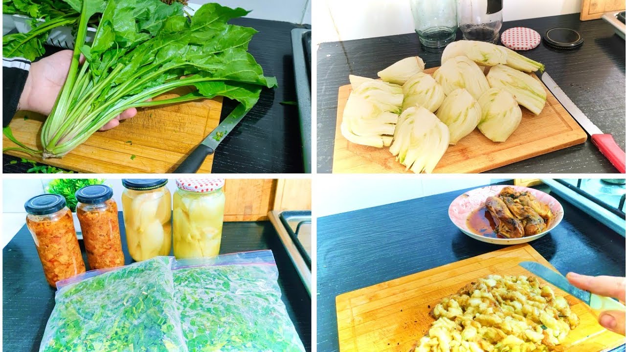 رمضان بدون تعب تحضيرات مسبقة تساعدك بذنجان مرقد بسباس مصبر سلق مجمد