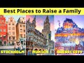10 Best Places to raise a family (2021 Guide)