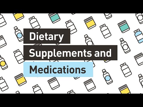 Dietary Supplements and