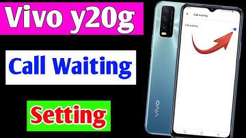 Vivo y20g call waiting setting | Vivo y20g me call waiting setting on kaise kare