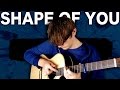 Shape of you  ed sheeran  fingerstyle guitar cover