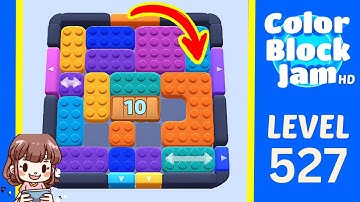 Color Block Jam Level 527 Solution Walkthrough