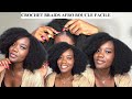 OBTIENS DES CHEVEUX LONGS EN 1H ! CROCHET BRAIDS AFRO BOUCLÉS  RAPIDE & PAS CHER