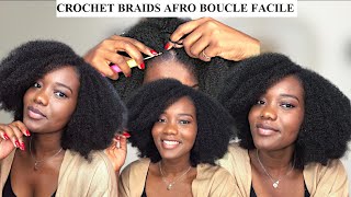 OBTIENS DES CHEVEUX LONGS EN 1H ! CROCHET BRAIDS AFRO BOUCLÉS  RAPIDE & PAS CHER screenshot 4