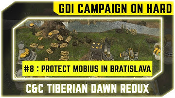 Command & Conquer Tiberian Dawn Redux - GDI Mission 8 - Protect Mobius In Bratislava [1080p]