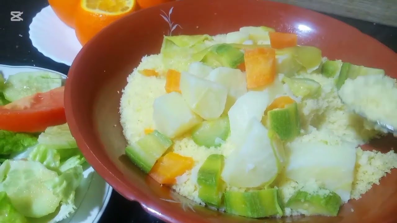 كسكس بالحليب سهل وسريع خطوة بخطوة للمبتدئين 🌸