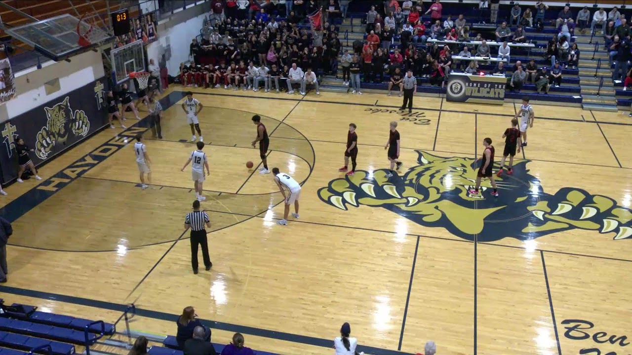 Hayden Catholic vs Emporia High School Boys' Varsity Basketball