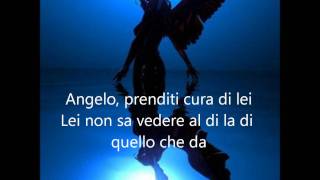 Video thumbnail of "Francesco Renga - Angelo (with lyrics)"