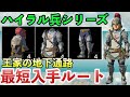 【王家の隠し通路】序盤で取れる!ハイリア兵装備の取り方【ティアキン】