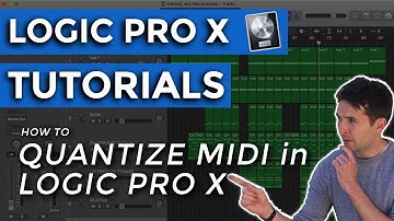 How to Quantize MIDI in logic pro x