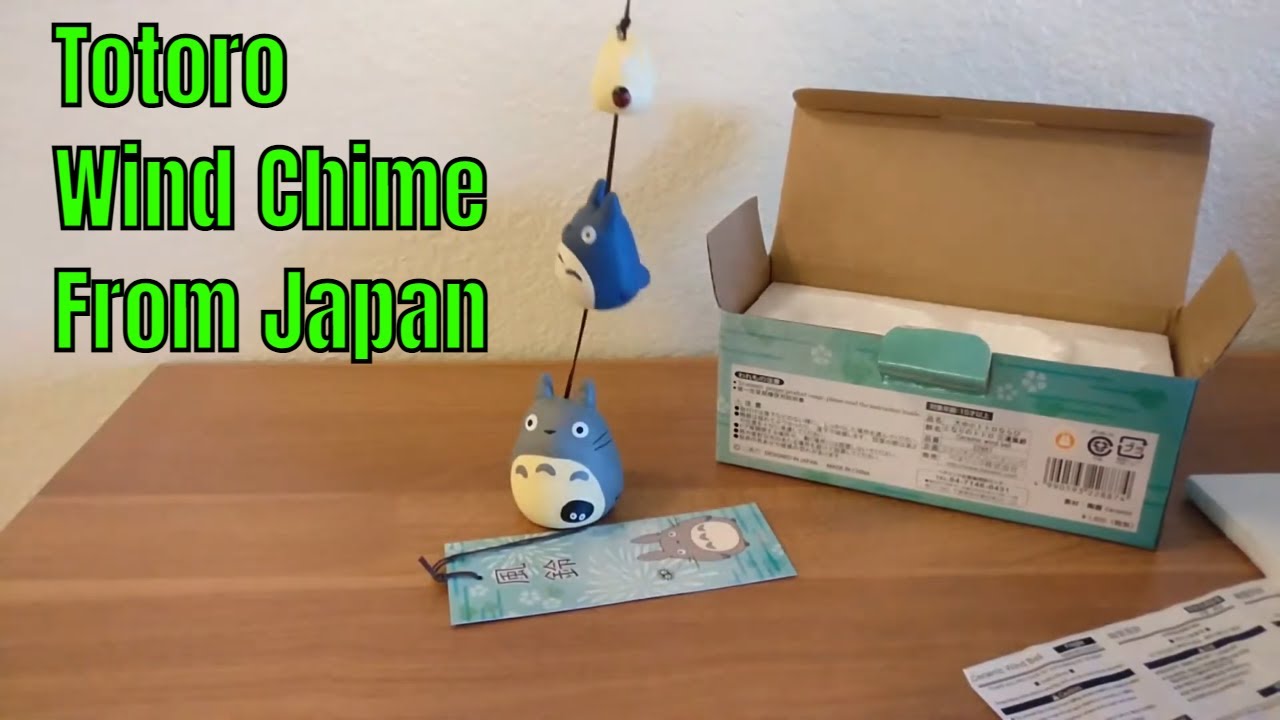 Totoro Wind Chime (Unboxing) - YouTube