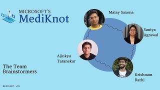 Microsoft's Azure Developer League Hackathon 2021 - Team BrainStormers - MediKnot