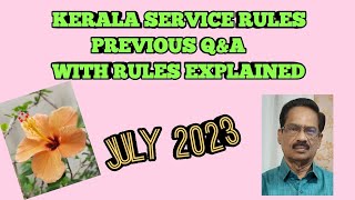 KSR Q&A - PREVIOUS QUESTIONS AND ANSWERS WITH RULES