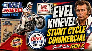 Evel Knievel Stunt Cycle Commercial | The Wild 70s Toy Gen X Kids Never Forgot