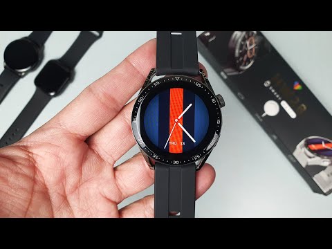 HW 28 Smartwatch Review | Always On Display With Highest Pixels #WaterDropTest