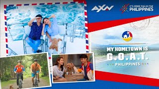 MEGAN YOUNG AND MIKAEL DAEZ | My Hometown is G.O.A.T. | AXN ASIA