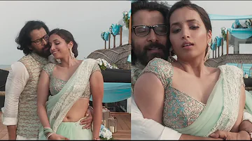 Srinidhi Shetty hot navel touch | Vikram enjoying with Srinidhi🥵