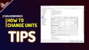Solidworks How To Change Units