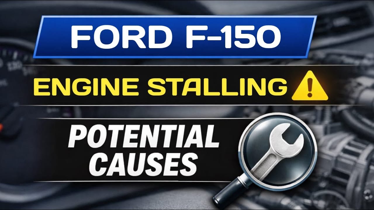 Заглохание двигателя Ford F-150 – возможные причины.