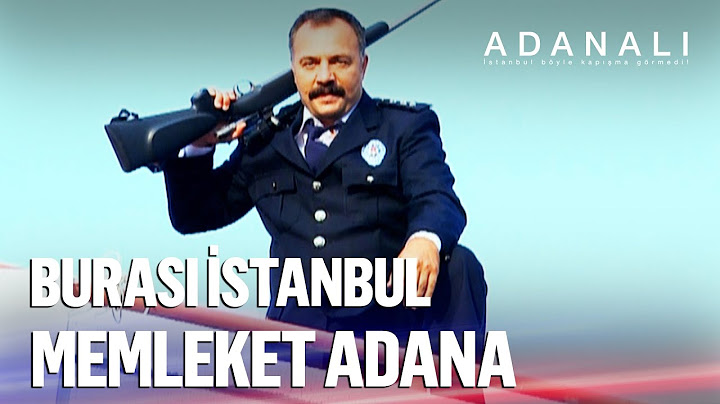 Adanalı tetikçiyi indirdi - Adanalı Efsanesi