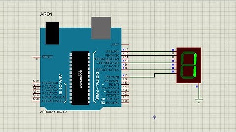 7 segment display in Arduino Using Proteus 8 | Seven Segment LED | Arduino Uno | Proteus 8.0 | 7 seg