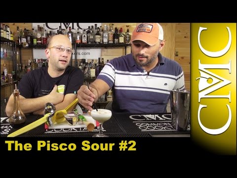 Santiago Sour / Pisco Sour #2 | Muddled Grapes!
